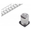 UCV1E561MNL1GS; Capacitor: electrolytic; low impedance; SMD; 560uF; 25VDC; Ø8x10mm; NICHICON