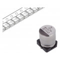 UCV1V221MCL1GS; Capacitor: electrolytic; low impedance; SMD; 220uF; 35VDC; ±20%; NICHICON