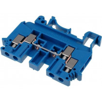 UDK 4 BU 2775090; Splice terminal: rail; 0.2÷4mm2; ways: 1; terminals: 4; blue; 32A; PHOENIX CONTACT