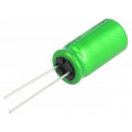 UES1H470MPM; Capacitor: electrolytic; bipolar; THT; 47uF; 50V; Ø10x20mm; ±20%; NICHICON