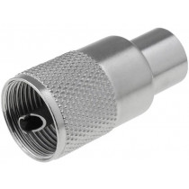 ; Plug; UHF (PL-259); male; straight; RG11; soldering,twist-on;  ; Plug; UHF (PL-259); male; straight; RG11; soldering,twist-on;