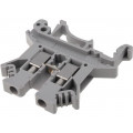 UK 2,5 N 3003347; Splice terminal: rail; 0.2÷2.5mm2; ways: 1; terminals: 2; grey; 800V; PHOENIX CONTACT