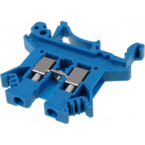 UK 2,5 N BU - 3003350; Splice terminal: rail; 0.2÷2.5mm2; ways: 1; terminals: 2; blue; 800V; PHOENIX CONTACT