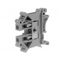 UK 5 3004016; Splice terminal: rail; 0.2÷4mm2; ways: 1; terminals: 2; grey; 800V; PHOENIX CONTACT