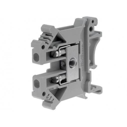UK 5 3004016; Splice terminal: rail; 0.2÷4mm2; ways: 1; terminals: 2; grey; 800V; PHOENIX CONTACT