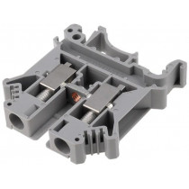 UK 6 N 3004524; Splice terminal: rail; 0.2÷6mm2; ways: 1; terminals: 2; grey; 800V; PHOENIX CONTACT
