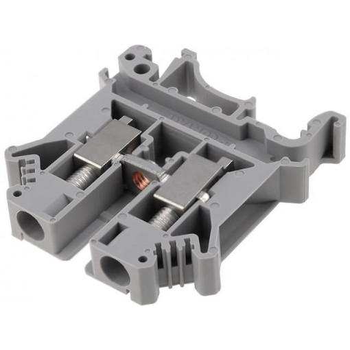 UK 6 N 3004524; Splice terminal: rail; 0.2÷6mm2; ways: 1; terminals: 2; grey; 800V; PHOENIX CONTACT