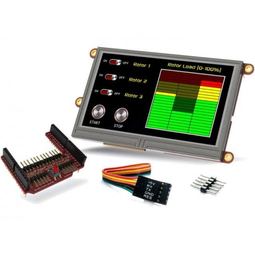 ULCD-43DT-AR; Display: TFT; 4.3 ULCD-43DT-AR; Display: TFT; 4.3