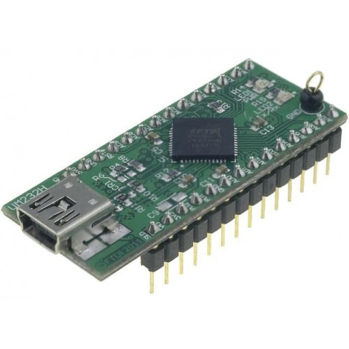 UM232H; Module: USB; FIFO,MPSSE,UART; DIP28,USB B mini; -40÷85°C; FTDI UM232H; Module: USB; FIFO,MPSSE,UART; DIP28,USB B mini; -40÷85°C; FTDI