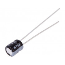 UMA0G330MDD; Capacitor: electrolytic; THT; 33uF; 4VDC; Ø4x5mm; Pitch: 1.5mm; ±20%; NICHICON