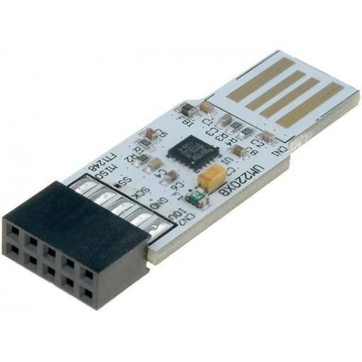 UMFT220XB-01; Module: USB; SPI; USB A,pin strips; 4Mbps; 2.54mm; Comp: FT220X; FTDI UMFT220XB-01; Module: USB; SPI; USB A,pin strips; 4Mbps; 2.54mm; Comp: FT220X; FTDI