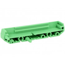 2970442; DIN rail mounting bracket; polyamide; 77x11.25mm; Body: green; PHOENIX CONTACT