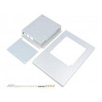 ; Enclosure: for display; OPT-UP-DST07-001; aluminium; black; 