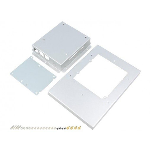 ; Enclosure: for display; OPT-UP-DST07-001; aluminium; black; 