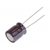 UPM1A391MPD6; Capacitor: electrolytic; low impedance; THT; 390uF; 10VDC; ±20%; NICHICON