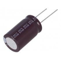 UPM1A682MHD6; Capacitor: electrolytic; low impedance; THT; 6800uF; 10VDC; ±20%; NICHICON