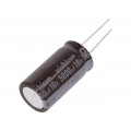 UPM1C562MHD6; Capacitor: electrolytic; low impedance; THT; 5600uF; 16VDC; ±20%; NICHICON
