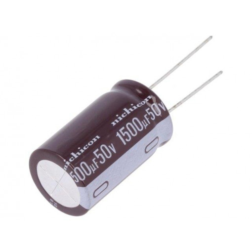 UPM1H152MHD6; Capacitor: electrolytic; low impedance; THT; 1500uF; 50VDC; ±20%; NICHICON