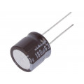 UPM1J181MHD6; Capacitor: electrolytic; low impedance; THT; 180uF; 63VDC; ±20%; NICHICON