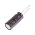 UPT2E820MHD; Capacitor: electrolytic; THT; 82uF; 250VDC; Ø12.5x31.5mm; ±20%; NICHICON