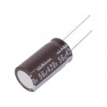 UPTW6560MHD; Capacitor: electrolytic; THT; 56uF; 420VDC; Ø16x31.5mm; ±20%; 5000h; NICHICON