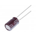 UPV0J271MGD; Capacitor: electrolytic; low impedance; THT; 270uF; 6.3VDC; ±20%; NICHICON