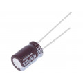 UPV0J331MGD; Capacitor: electrolytic; low impedance; THT; 330uF; 6.3VDC; ±20%; NICHICON