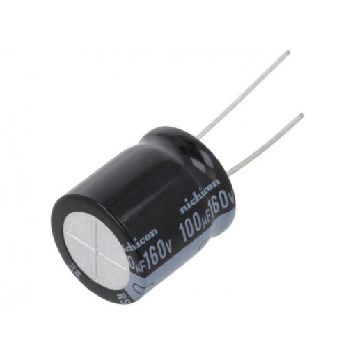 URS2D151MHD; Capacitor: electrolytic; THT; 150uF; 200VDC; Ø18x25mm; Pitch: 7.5mm; NICHICON