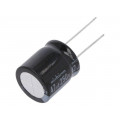 URS2E470MHD; Capacitor: electrolytic; THT; 47uF; 250VDC; Ø18x20mm; Pitch: 7.5mm; NICHICON