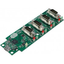 USB-COM485-PLUS4; Module: USB; RS485,USB; D-Sub 9pin x4,USB B mini; -40÷85°C; FTDI