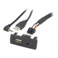 C7802-USB; USB/AUX adapter; Mercedes; Mercedes Vito V447 2015->; PER.PIC.
