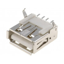 DS1095-BNM0; Socket; USB A; SMT; horizontal; CONNFLY