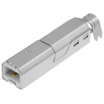 DS1108-WN0; Plug; USB B; soldering; CONNFLY DS1108-WN0; Plug; USB B; soldering; CONNFLY
