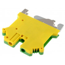 USLKG 5 0441504; Splice terminal: rail; 0.2÷4mm2; ways: 1; terminals: 2; Width: 6.2mm; PHOENIX CONTACT