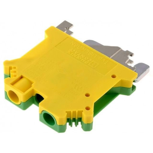 USLKG 6 N 0442079; Splice terminal: rail; 0.2÷10mm2; ways: 1; terminals: 2; polyamide; PHOENIX CONTACT