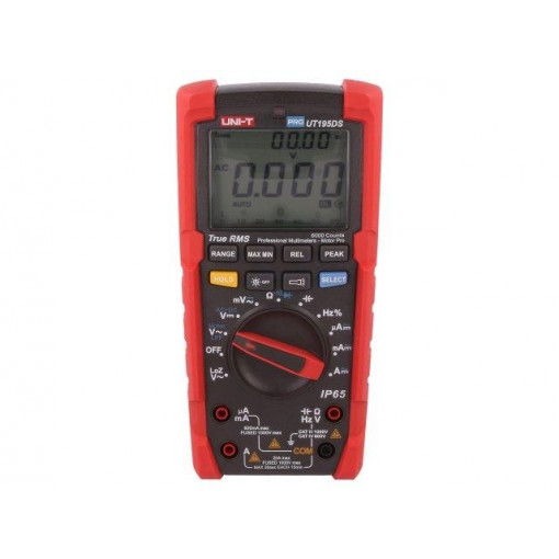UT195DS; Digital multimeter; LCD (6000),bargraph,with a backlit; 0÷40°C; UNI-T