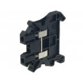 UT 2,5 BK 3045088; Splice terminal: rail; 0.14÷4mm2; ways: 1; terminals: 2; black; 1kV; PHOENIX CONTACT