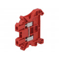 UT 2,5 RD 3045062; Splice terminal: rail; 0.14÷4mm2; ways: 1; terminals: 2; red; 1kV; PHOENIX CONTACT