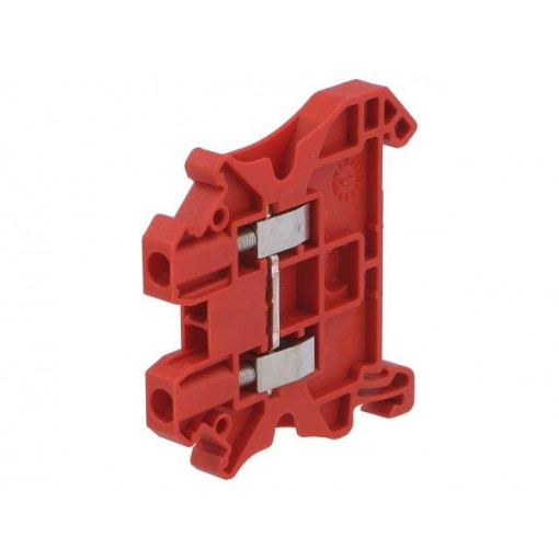 UT 2,5 RD 3045062; Splice terminal: rail; 0.14÷4mm2; ways: 1; terminals: 2; red; 1kV; PHOENIX CONTACT