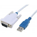 UT232R-500; Module: cable integrated; RS232,USB; D-Sub 9pin,USB A; V: lead; 5m; FTDI