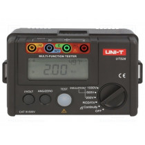 UT526; Meter: insulation resistance; 250V/500V/1000V; UNI-T UT526; Meter: insulation resistance; 250V/500V/1000V; UNI-T