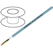 0027856; Wire: data transmission; UNITRONIC® FD; 3x0,25mm2; PVC; grey; Cu; LAPP KABEL