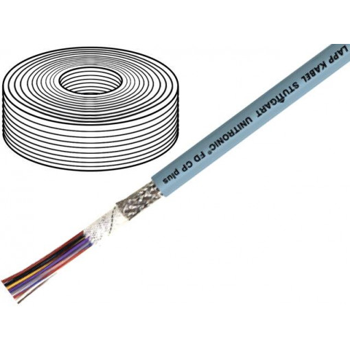 0028880; Wire: data transmission; UNITRONIC® FD CP plus; 2x0,14mm2; PUR; LAPP KABEL