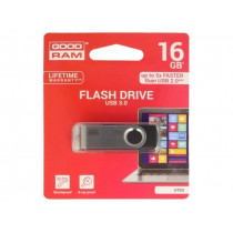 UTS3-0160K0R11; Pendrive; USB 3.0; 16GB; Read: 110MB/s; Write: 20MB/s; Colour: black; GOODRAM
