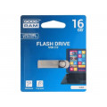 UUN2-0160S0R11; Pendrive; USB 2.0; 16GB; Read: 20MB/s; Write: 5MB/s; Colour: silver; GOODRAM
