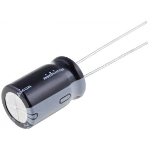 UVZ1A472MHD; Capacitor: electrolytic; THT; 4700uF; 10VDC; Ø12.5x25mm; Pitch: 5mm; NICHICON UVZ1A472MHD; Capacitor: electrolytic; THT; 4700uF; 10VDC; Ø12.5x25mm; Pitch: 5mm; NICHICON