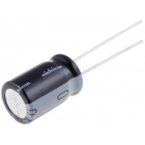 UVZ2D221MHD; Capacitor: electrolytic; THT; 220uF; 200VDC; Ø18x35.5mm; ±20%; NICHICON