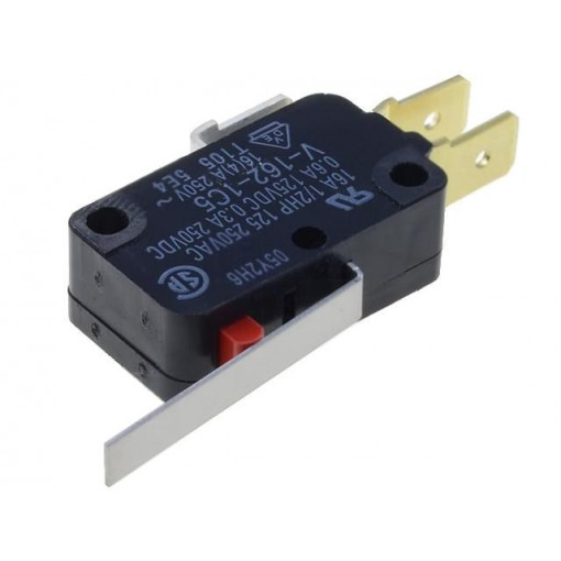 V-162-1C5; Microswitch SNAP ACTION; with lever; SPDT; 16A/250VAC; ON-(ON); OMRON OCB