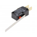 V-163-1C5; Microswitch SNAP ACTION; with lever; SPDT; 16A/250VAC; ON-(ON); OMRON OCB