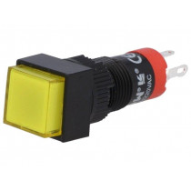 ; Switch: push-button; Pos: 2; SPDT; 0.5A/250VAC; 1A/24VDC; ON-ON; ONPOW